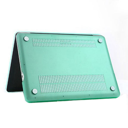 Frosted Hard Plastic Protection Case for Macbook Pro 13.3 inch(Green)-garmade.com