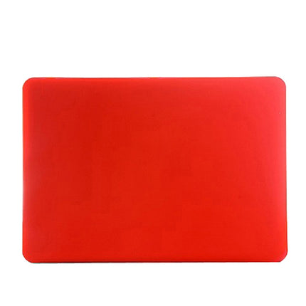 Frosted Hard Plastic Protection Case for Macbook Pro 13.3 inch(Red)-garmade.com