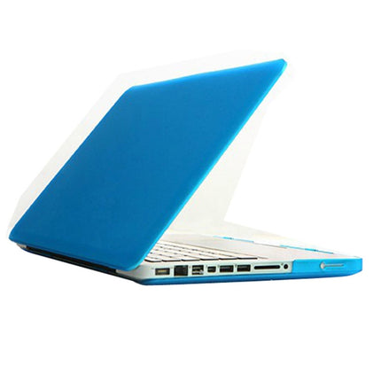Frosted Hard Plastic Protection Case for Macbook Pro 13.3 inch(Baby Blue)-garmade.com