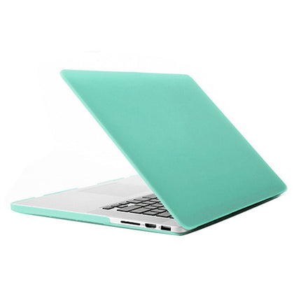 Laptop Frosted Hard Plastic Protection Case for Macbook Pro Retina 13.3 inch(Green)-garmade.com