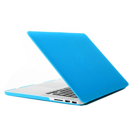 Laptop Frosted Hard Plastic Protection Case for Macbook Pro Retina 13.3 inch(Baby Blue)-garmade.com