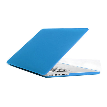 Laptop Frosted Hard Plastic Protection Case for Macbook Pro Retina 13.3 inch(Baby Blue)-garmade.com
