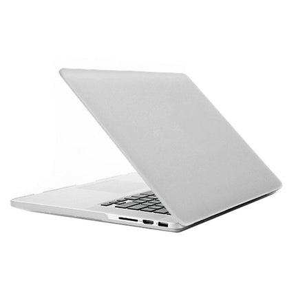 Laptop Frosted Hard Plastic Protection Case for Macbook Pro Retina 13.3 inch(Transparent)-garmade.com
