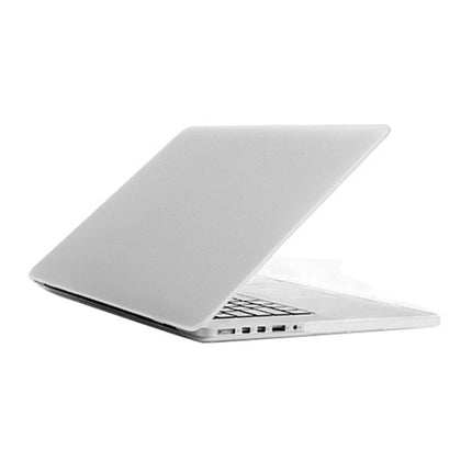 Laptop Frosted Hard Plastic Protection Case for Macbook Pro Retina 13.3 inch(Transparent)-garmade.com