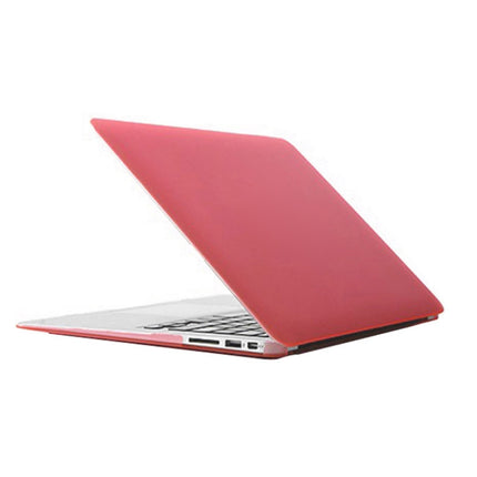 For MacBook Air 13.3 inch A1466 2012-2017 / A1369 2010-2012 Laptop Frosted Hard Plastic Protective Case(Pink)-garmade.com