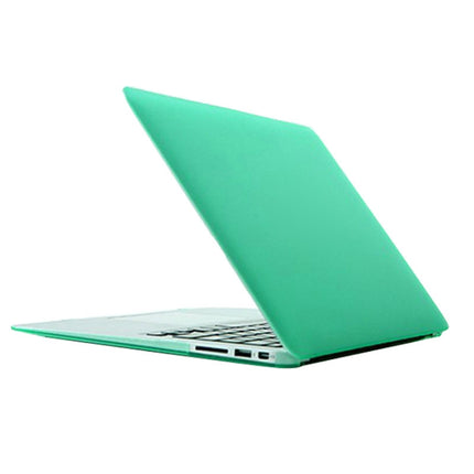 For MacBook Air 13.3 inch A1466 2012-2017 / A1369 2010-2012 Laptop Frosted Hard Plastic Protective Case(Green)-garmade.com