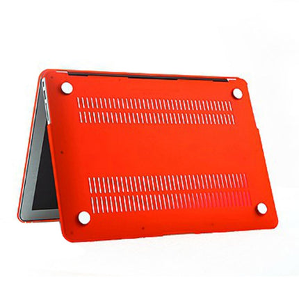 For MacBook Air 13.3 inch A1466 2012-2017 / A1369 2010-2012 Laptop Frosted Hard Plastic Protective Case(Red)-garmade.com