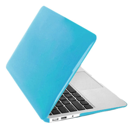 For MacBook Air 13.3 inch A1466 2012-2017 / A1369 2010-2012 Laptop Frosted Hard Plastic Protective Case(Baby Blue)-garmade.com