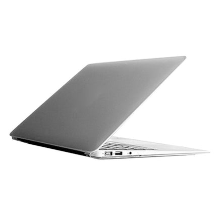 For MacBook Air 13.3 inch A1466 2012-2017 / A1369 2010-2012 Laptop Frosted Hard Plastic Protective Case(Transparent)-garmade.com