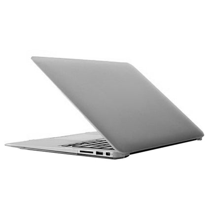 For MacBook Air 13.3 inch A1466 2012-2017 / A1369 2010-2012 Laptop Frosted Hard Plastic Protective Case(Transparent)-garmade.com