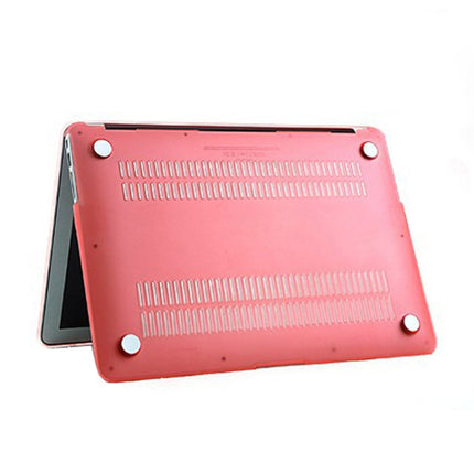 For Macbook Air 11.6 inch Frosted Hard Plastic Protection Case(Pink)-garmade.com