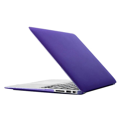 For Macbook Air 11.6 inch Frosted Hard Plastic Protection Case(Purple)-garmade.com
