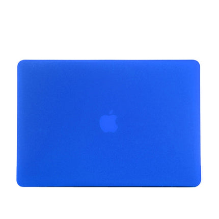 Frosted Hard Protective Case for Macbook Pro Retina 15.4 inch A1398 (Blue)-garmade.com