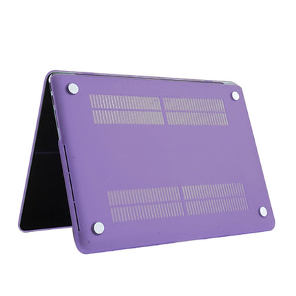 Frosted Hard Protective Case for Macbook Pro Retina 15.4 inch A1398(Purple)-garmade.com