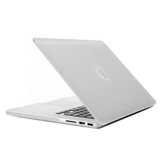 Frosted Hard Protective Case for Macbook Pro Retina 15.4 inch A1398(Transparent)-garmade.com