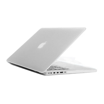 Frosted Hard Protective Case for Macbook Pro Retina 15.4 inch A1398(Transparent)-garmade.com
