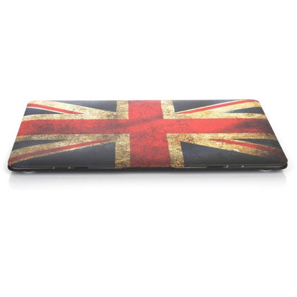 UK Flag Pattern Frosted Hard Shell Plastic Protective Case for Macbook 12 inch-garmade.com