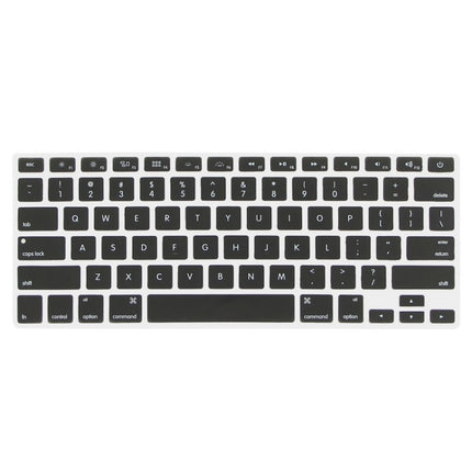 ENKAY for MacBook Pro Retina 13.3 inch (US Version) / A1425 / A1502 4 in 1 Frosted Hard Shell Plastic Protective Case with Screen Protector & Keyboard Guard & Anti-dust Plugs(Black)-garmade.com