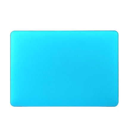 Laptop Translucent Frosted Hard Plastic Protective Case for Macbook 12 inch(Sky Blue)-garmade.com