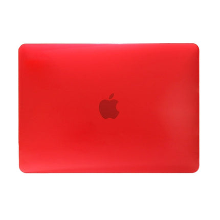 Colored Transparent Crystal Hard Protective Case for Macbook 12 inch(Red)-garmade.com