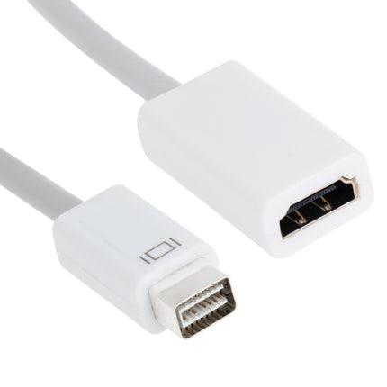Mini DVI TO HDMI 19Pin Female Adapter for Macbook Pro(White)-garmade.com