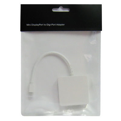 Mini DisplayPort to DVI, DisplayPort, HDMI Port for Apple(White)-garmade.com