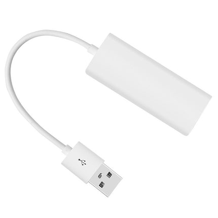 High Speed USB 2.0 Fast Ethernet Adapter(White)-garmade.com
