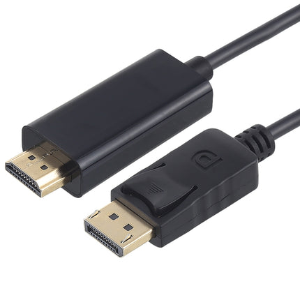 DisplayPort Male to HDMI Male Adapter Cable, Length: 1.8m-garmade.com