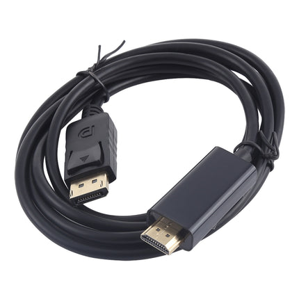 DisplayPort Male to HDMI Male Adapter Cable, Length: 1.8m-garmade.com