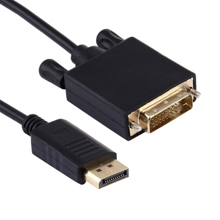 DisplayPort Male to DVI Male High Digital Adapter Cable, Length: 1.8m-garmade.com