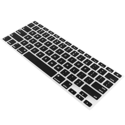 ENKAY for MacBook Pro 13.3 inch & 15.4 inch & 17.3 inch (US Version) / A1278 / A1286 Silicone Soft Keyboard Protector Cover Skin(Black)-garmade.com