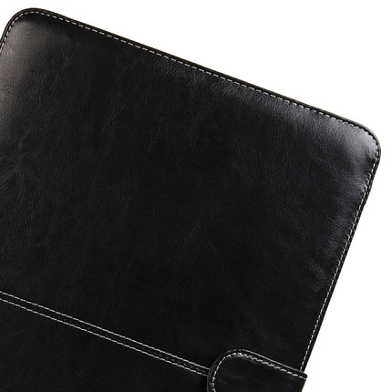 Notebook Leather Case with Snap Fastener for 13.3 inch MacBook Pro Retina(Black)-garmade.com