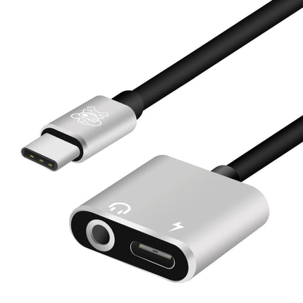 ENKAY Hat-prince HC-10 USB-C / Type-C + 3.5mm Jack to USB-C / Type-C Charge Audio Adapter Cable-garmade.com