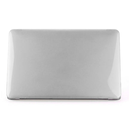 ENKAY for MacBook Air 11.6 inch (US Version) / A1370 / A1465 4 in 1 Crystal Hard Shell Plastic Protective Case with Screen Protector & Keyboard Guard & Anti-dust Plugs(White)-garmade.com