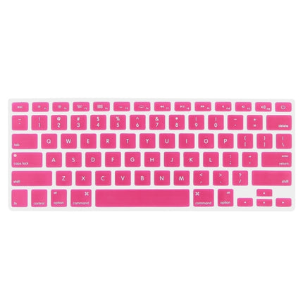 ENKAY for MacBook Pro Retina 13.3 inch (US Version) / A1425 / A1502 4 in 1 Crystal Hard Shell Plastic Protective Case with Screen Protector & Keyboard Guard & Anti-dust Plugs(Pink)-garmade.com