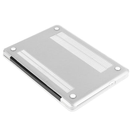 ENKAY for Macbook Pro 15.4 inch (US Version) / A1286 Hat-Prince 3 in 1 Crystal Hard Shell Plastic Protective Case with Keyboard Guard & Port Dust Plug(White)-garmade.com