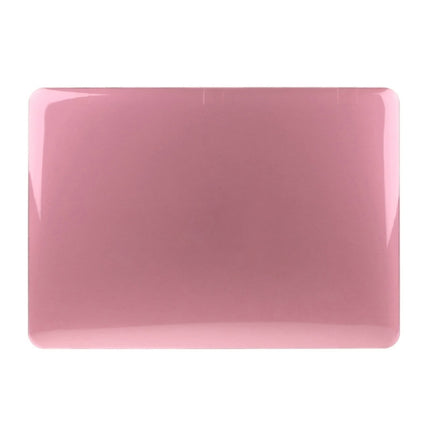 ENKAY for Macbook Pro Retina 15.4 inch (US Version) / A1398 Hat-Prince 3 in 1 Crystal Hard Shell Plastic Protective Case with Keyboard Guard & Port Dust Plug(Pink)-garmade.com