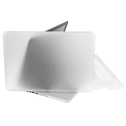 ENKAY for Macbook Pro 15.4 inch (US Version) / A1286 Hat-Prince 3 in 1 Frosted Hard Shell Plastic Protective Case with Keyboard Guard & Port Dust Plug(White)-garmade.com