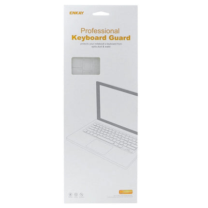 ENKAY for Macbook Pro 15.4 inch (US Version) / A1286 Hat-Prince 3 in 1 Frosted Hard Shell Plastic Protective Case with Keyboard Guard & Port Dust Plug(White)-garmade.com