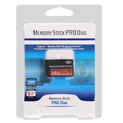 16GB Memory Stick Pro Duo HX Memory Card - 30MB / Second High Speed (100% Real Capacity)-garmade.com