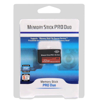 32GBMemory Stick Pro Duo HX Memory Card - 30MB / Second High Speed, for Use with PlayStation Portable (100% Real Capacity)-garmade.com