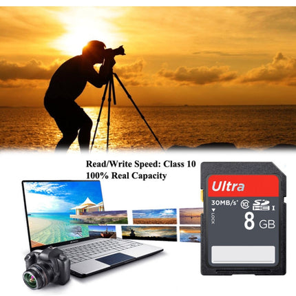8GB Ultra High Speed Class 10 SDHC Camera Memory Card (100% Real Capacity)-garmade.com