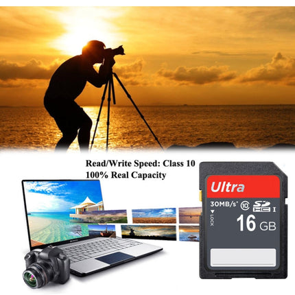 16GB Ultra High Speed Class 10 SDHC Camera Memory Card (100% Real Capacity)-garmade.com