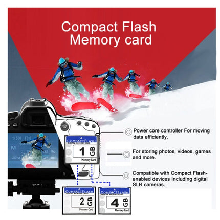 2GB Compact Flash Digital Memory Card (100% Real Capacity)-garmade.com