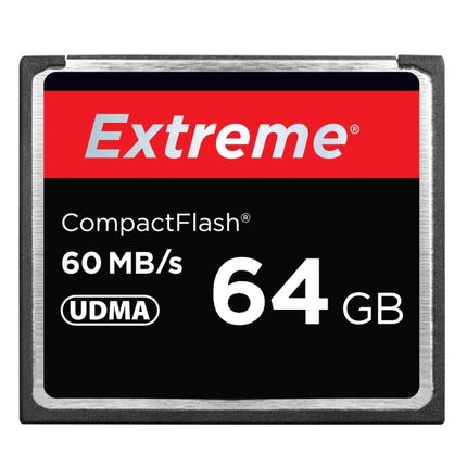 64GB Extreme Compact Flash Card, 400X Read Speed, up to 60 MB/S (100% Real Capacity)-garmade.com