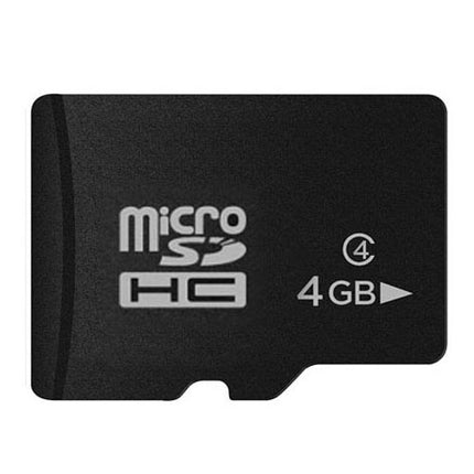 4GB High Speed Class 10 Micro SD(TF) Memory Card from Taiwan, Write: 8mb/s, Read: 12mb/s (100% Real Capacity)(Black)-garmade.com