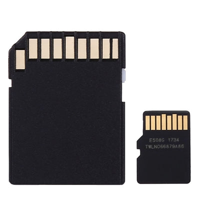 8GB High Speed Class 10 Micro SD(TF) Memory Card from Taiwan, Write: 8mb/s, Read: 12mb/s (100% Real Capacity)(Black)-garmade.com