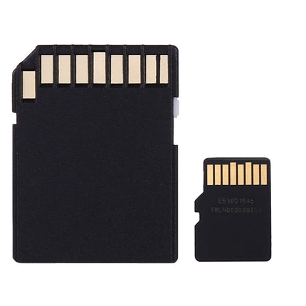 16GB High Speed Class 10 Micro SD(TF) Memory Card from Taiwan, Write: 8mb/s, Read: 12mb/s (100% Real Capacity)(Black)-garmade.com