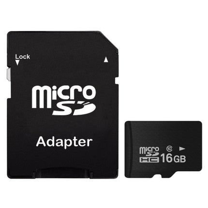 16GB High Speed Class 10 Micro SD(TF) Memory Card from Taiwan (100% Real Capacity)(Black)-garmade.com