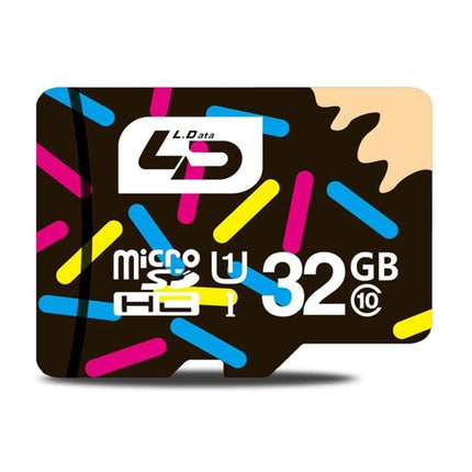 LD 32GB High Speed Class 10 TF/Micro SDXC UHS-1(U1) Memory Card-garmade.com